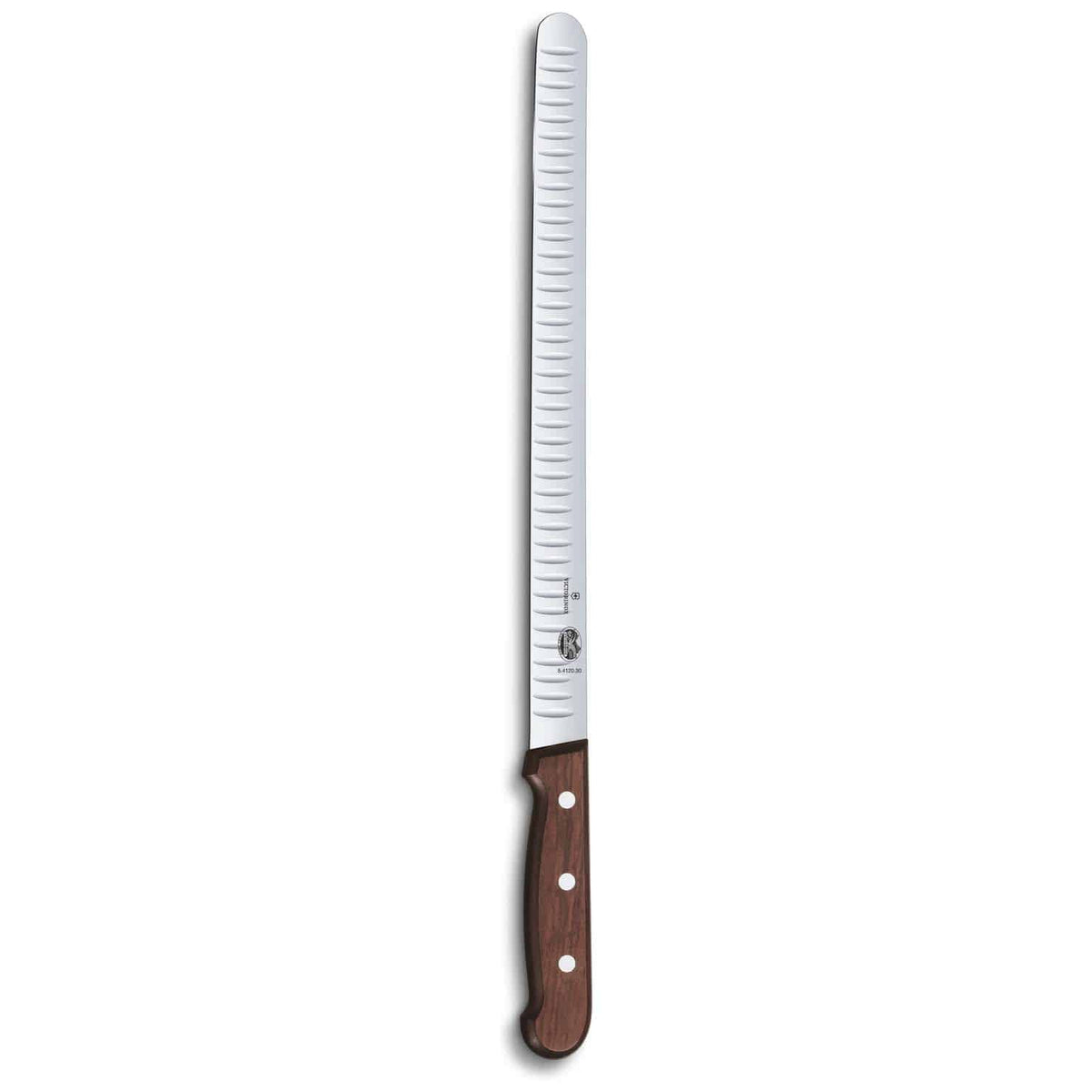 Victorinox Hollow Edge Salmon Knife 30 cm Wooden Handle 5.4120.30