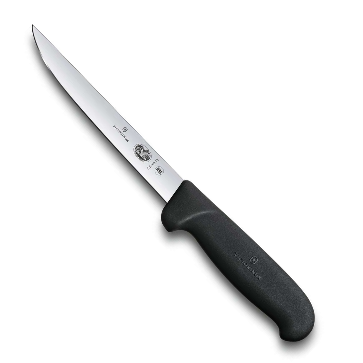 Victorinox Μαχαίρι ξεκοκαλίσματος ίσιο στενή λάμα 12 εκατ. λαβή Fibrox 5.6103.12