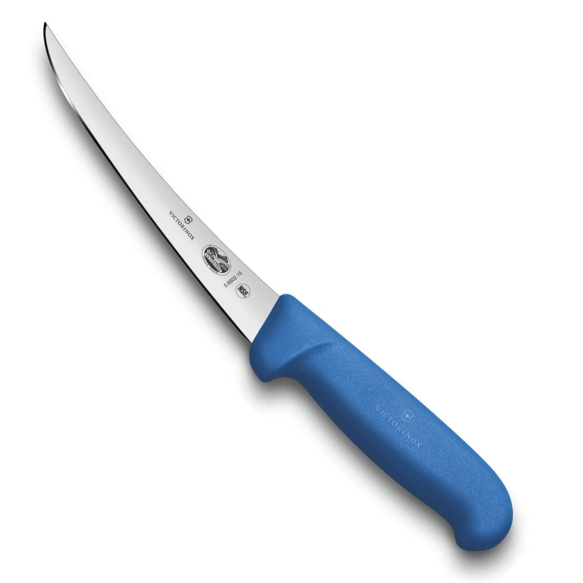 Victorinox Μαχαίρι ξεκοκαλίσματος με καμπύλη στενή λάμα 12 εκατ. μπλε λαβή Fibrox 5.6602.12