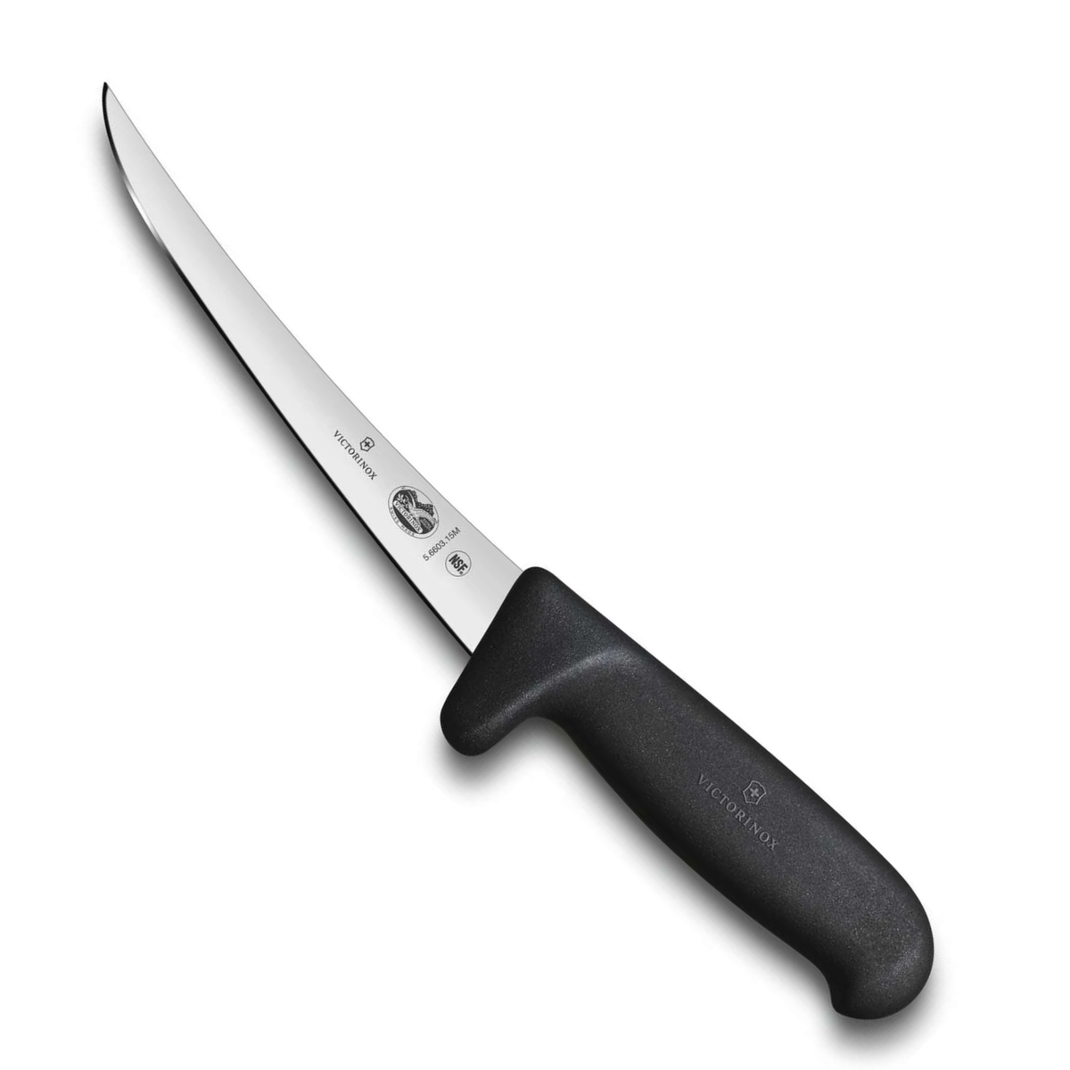 Victorinox Μαχαίρι ξεκοκαλίσματος με καμπύλη στενή λάμα 15 εκατ. λαβή ασφαλείας Fibrox 5.6603.15M