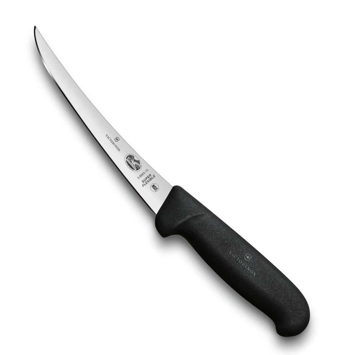Victorinox Μαχαίρι ξεκοκαλίσματος με καμπύλη στενή και έξτρα εύκαμπτη λάμα 15 εκατ. λαβή Fibrox 5.6663.15