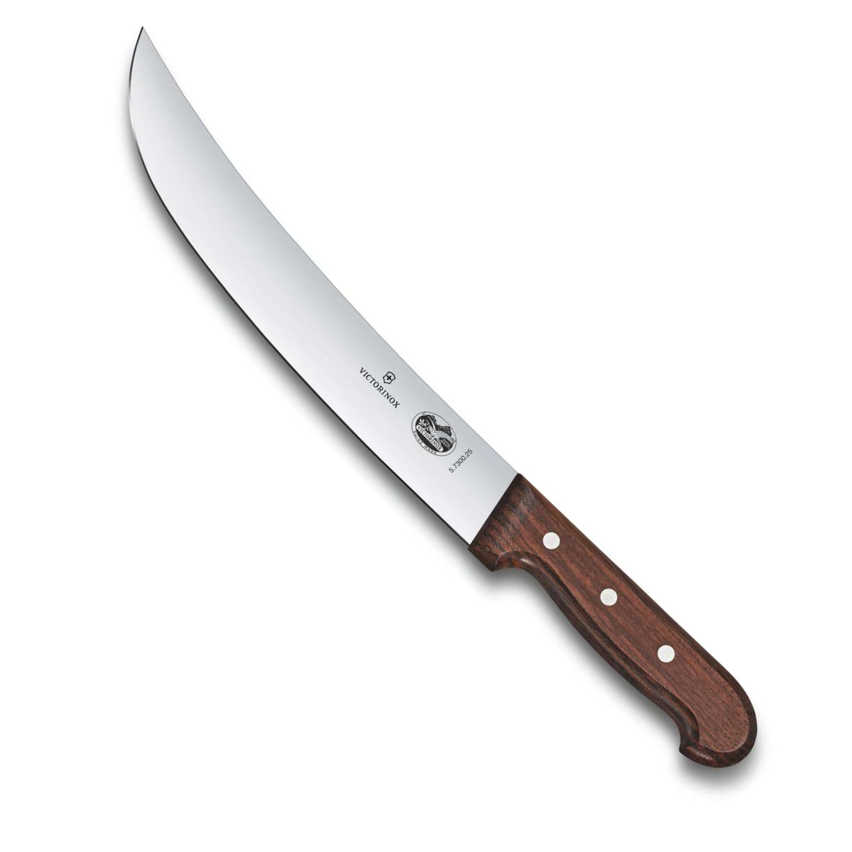 Victorinox Μαχαίρι κρέατος με καμπύλη λάμα 25 εκατ. ξύλινη λαβή 5.7300.25