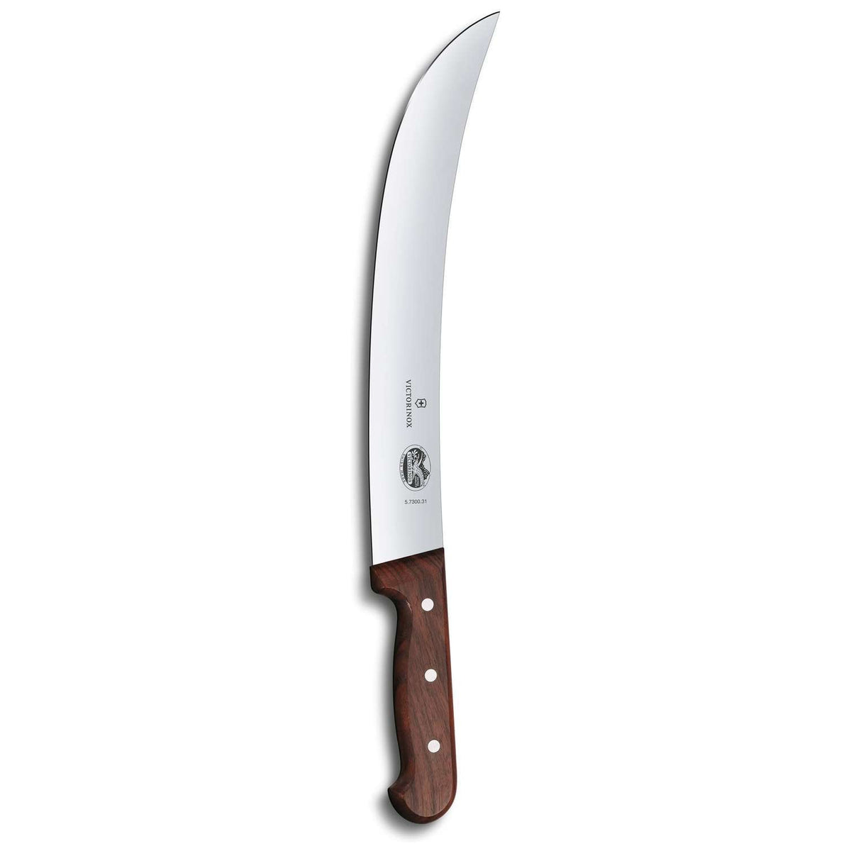 Victorinox Curved Butcher Knife 31 cm Wooden Handle 5.7300.31
