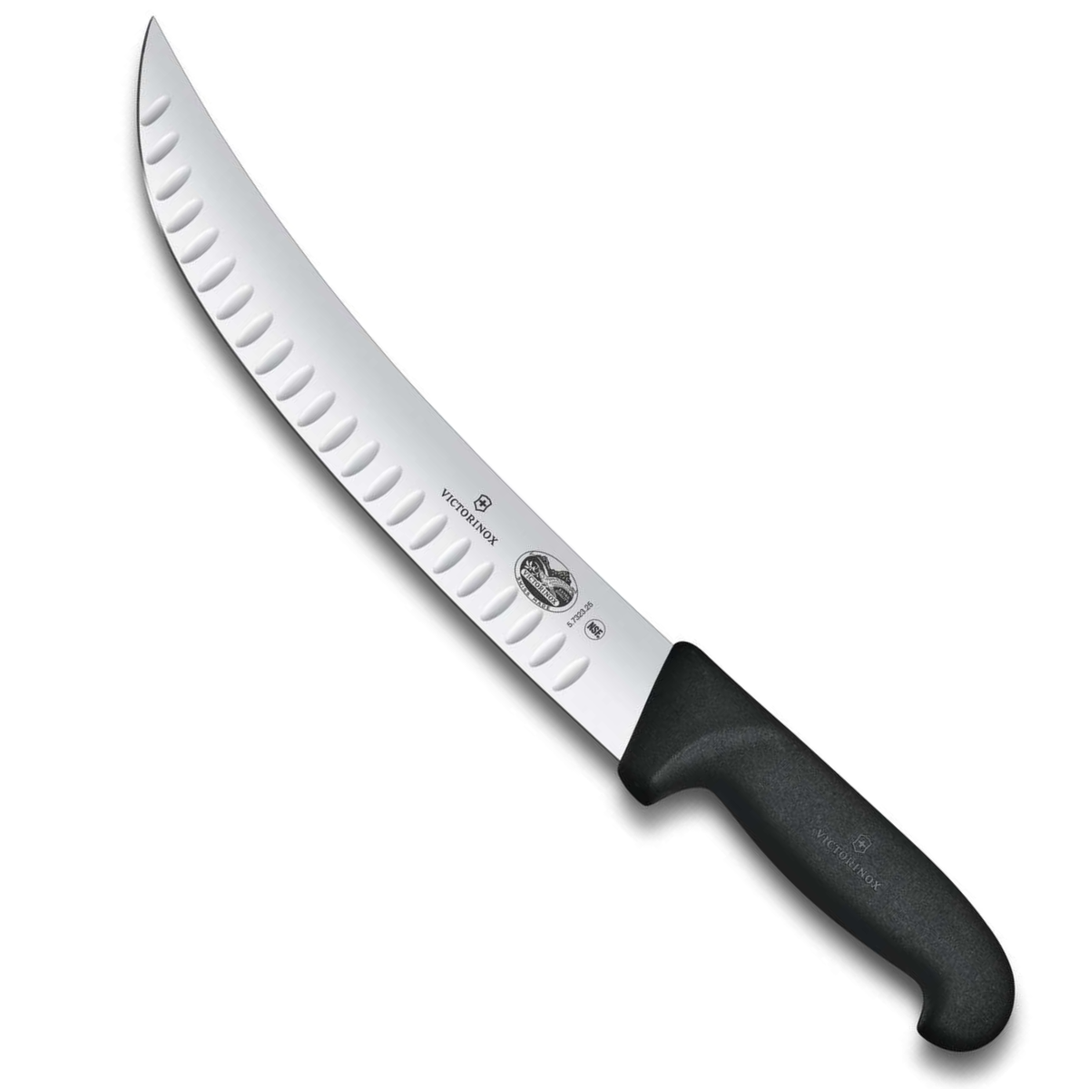 Victorinox Μαχαίρι σφαγής με καμπύλη λάμα και αυλακώσεις 25 εκατ. λαβή Fibrox 5.7323.25