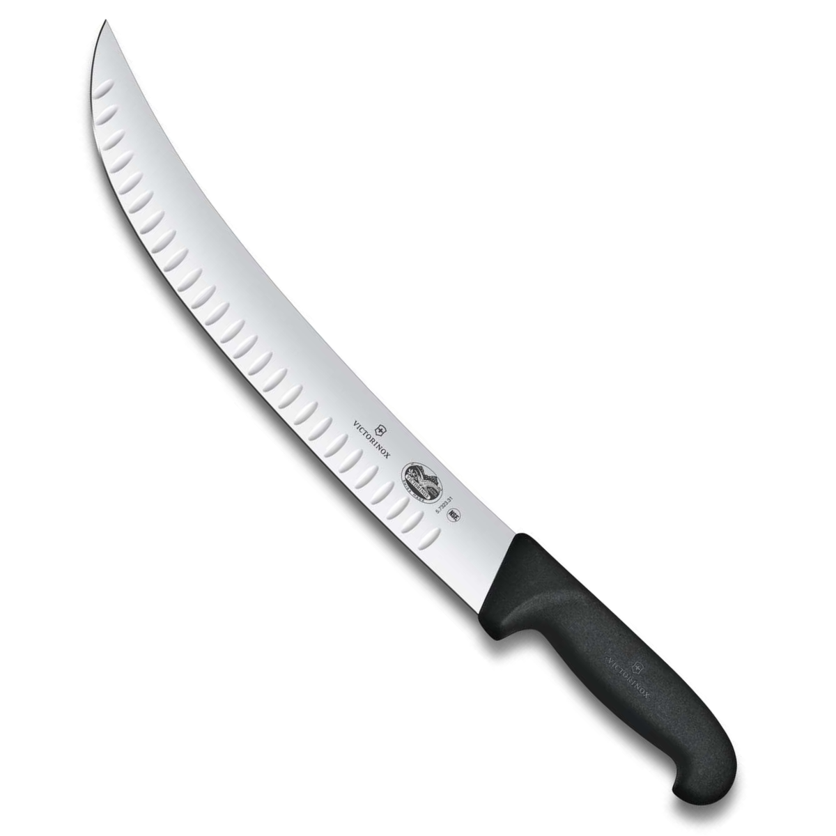 Victorinox Μαχαίρι σφαγής με καμπύλη λάμα και αυλακώσεις 31 εκατ. λαβή Fibrox 5.7323.31