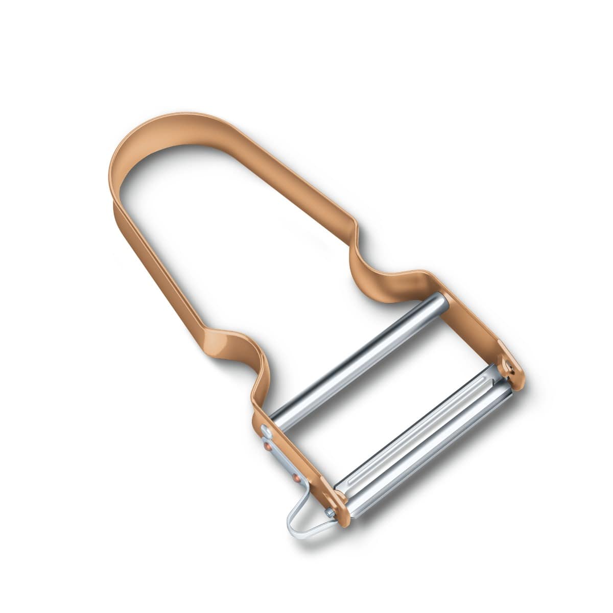 Victorinox Peeler Horseshoe With Metallic Handle REX Cinamon 6.0900.12