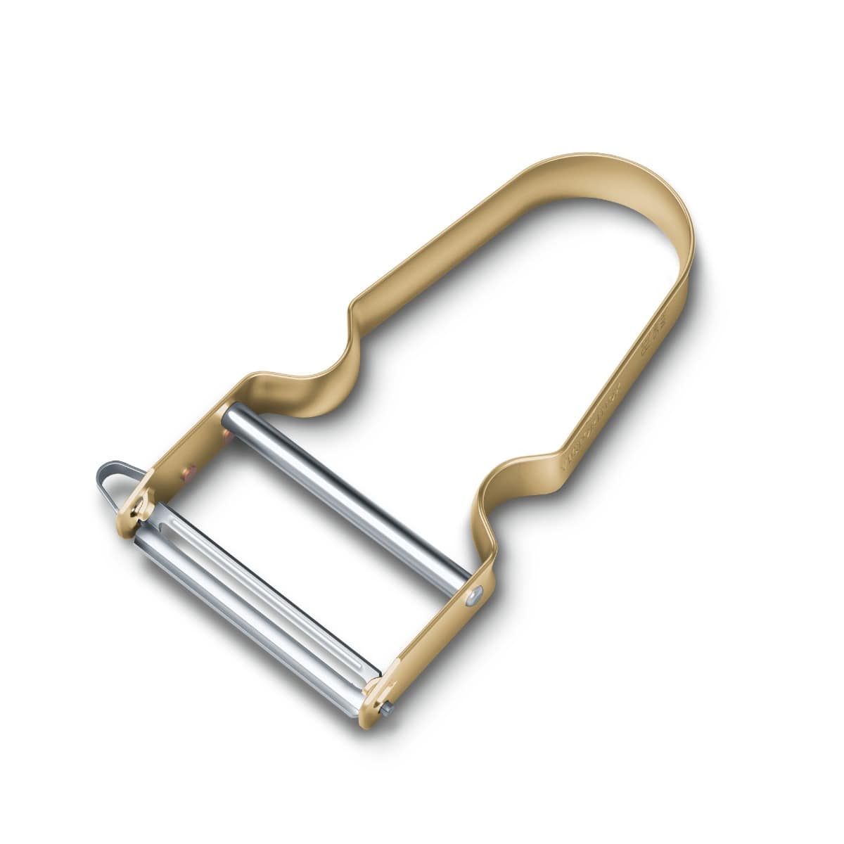 Victorinox Peeler Horseshoe With Metallic Handle REX Cashew 6.0900.81