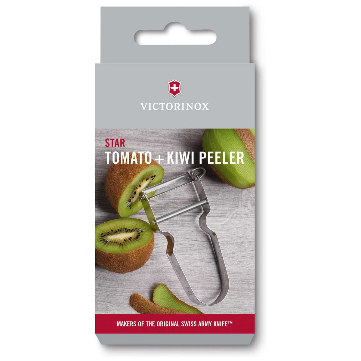 Victorinox Stainless Steel Serrated Peeler Horseshoe 6.0913