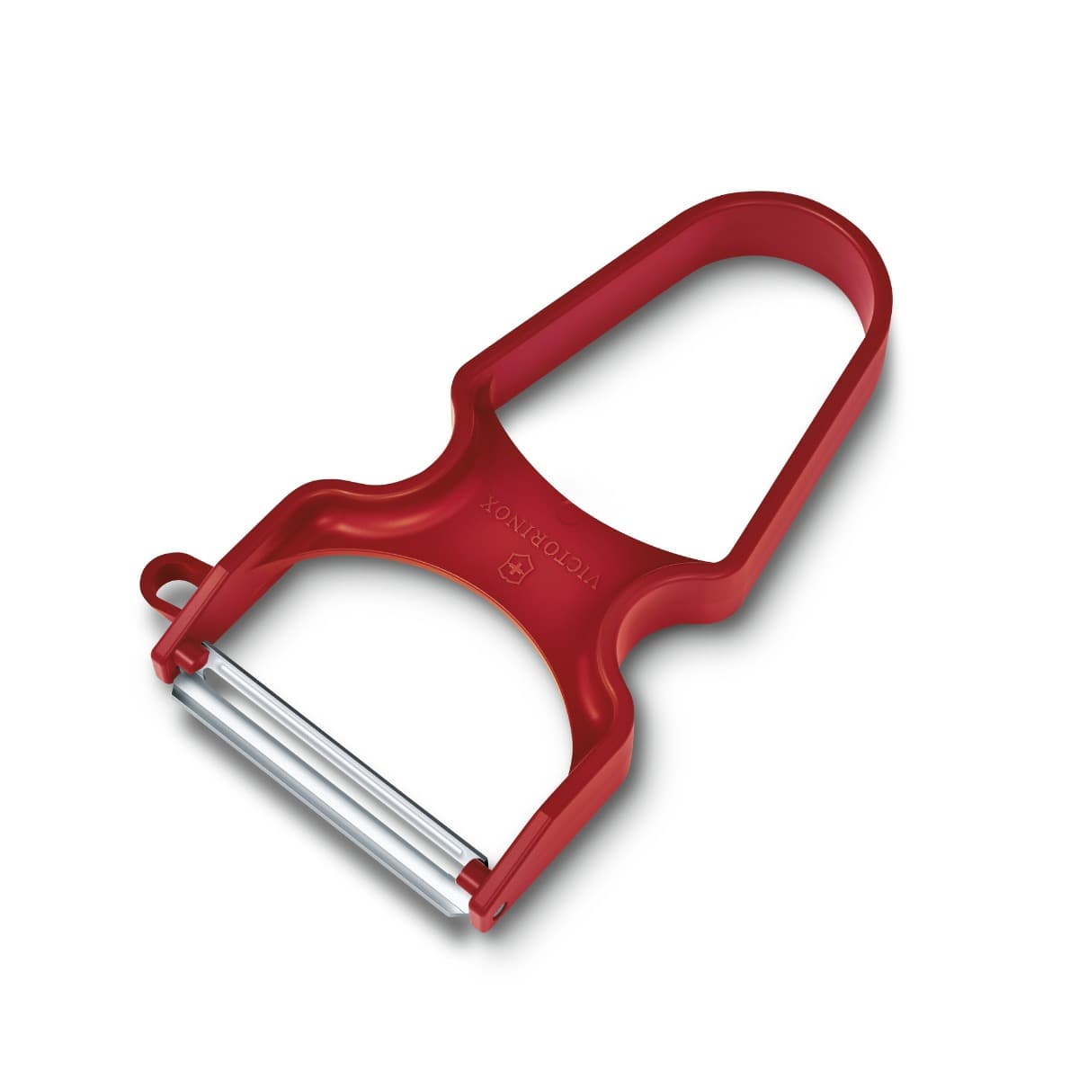 Victorinox Stainless Steel Peeler Horseshoe With Red Plastic Handle RAPID 6.0930.1