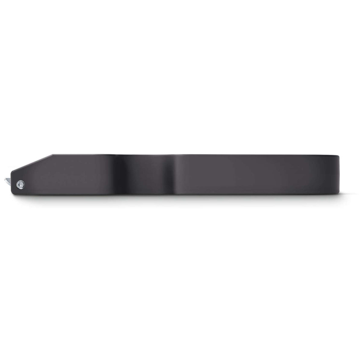 Victorinox Stainless Steel Serrated Peeler Horseshoe Black With Plastic Handle 6.0933.3