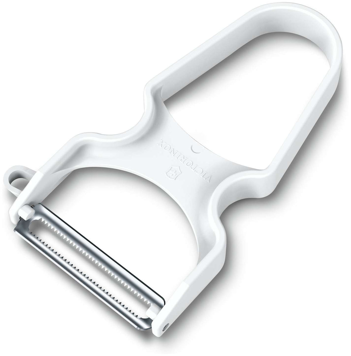 Victorinox Stainless Steel Serrated Peeler Horseshoe With Plastic Handle 6.0933