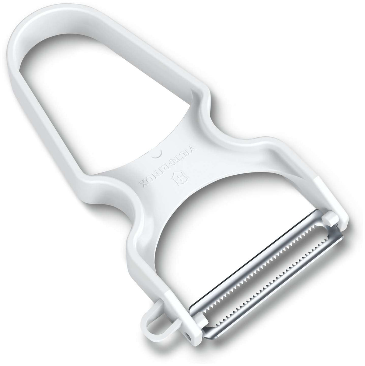 Victorinox Stainless Steel Serrated Peeler Horseshoe With Plastic Handle 6.0933