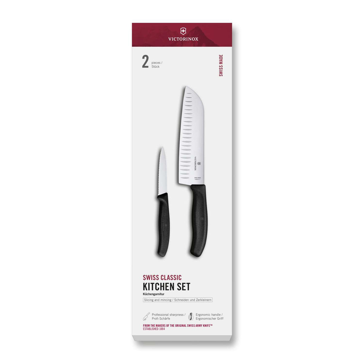 Victorinox Knives Set 2 pcs Gift Box Swiss Classic 6.7133.21G