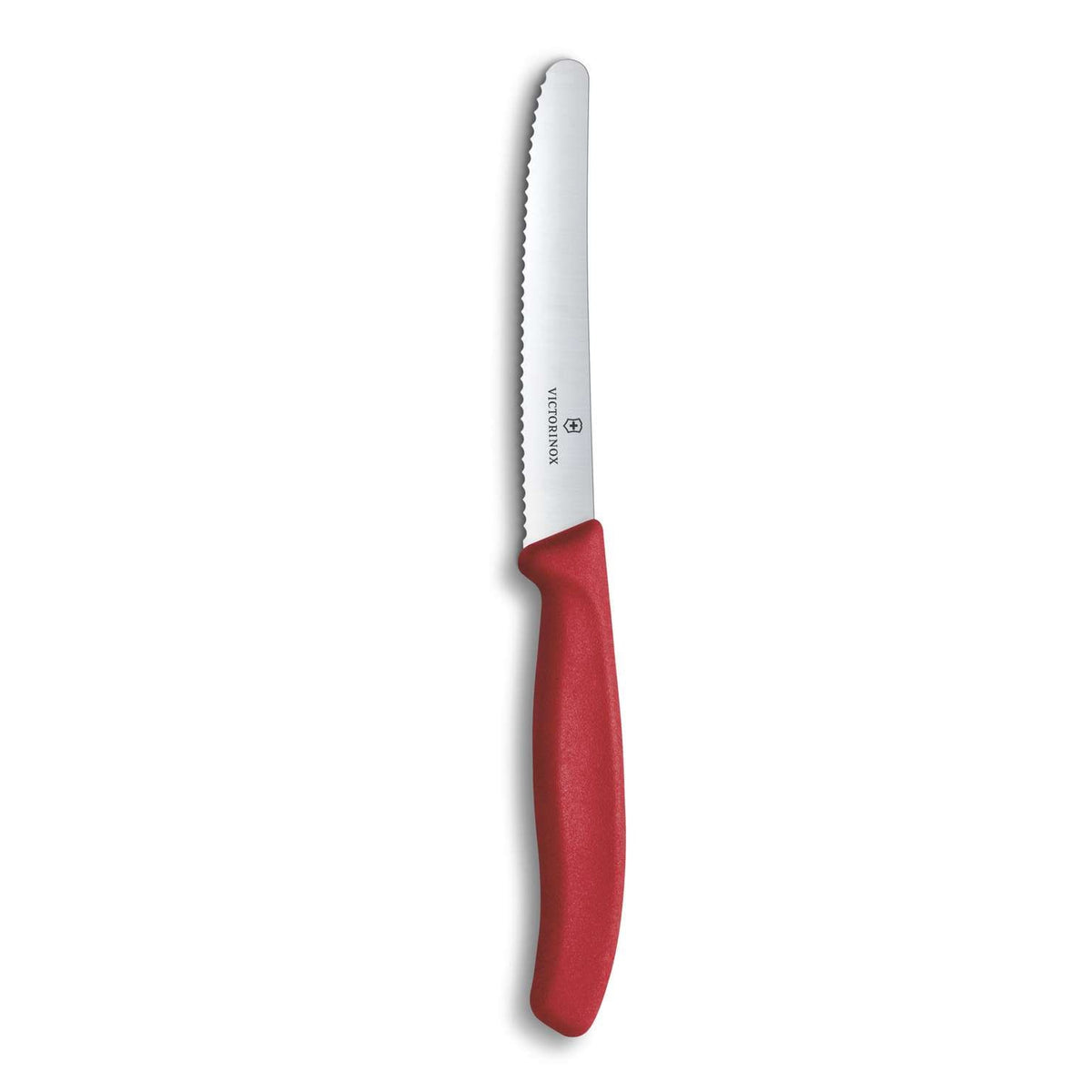 Victorinox Serrated Utility Knife 11 cm Red Handle Swiss Classic 6.7831.C1