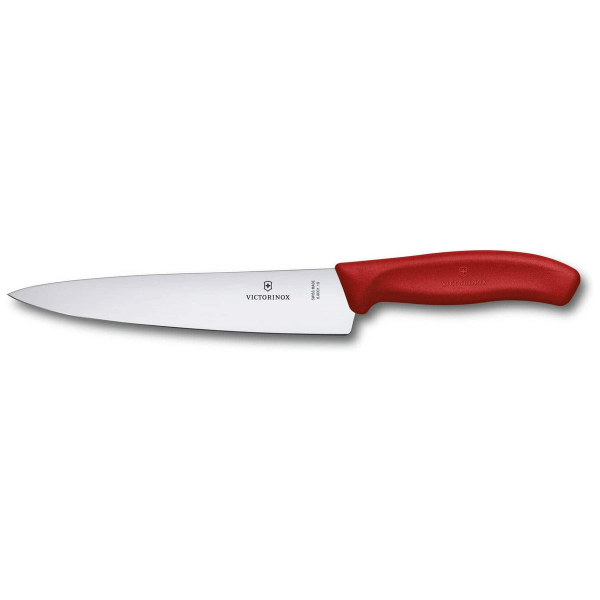 Victorinox Chef's Knife 19 cm Red Handle Swiss Classic 6.8001.19B