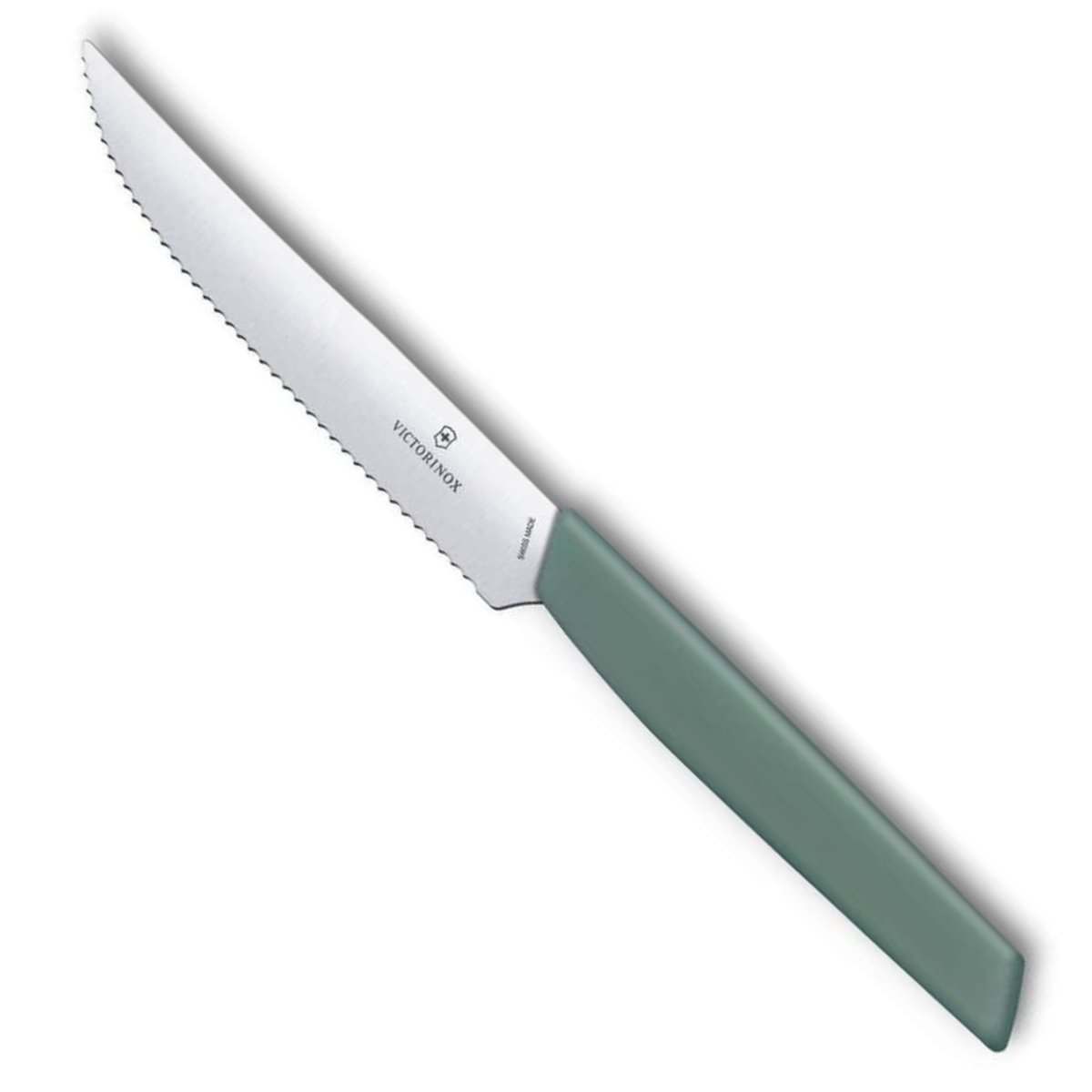 Victorinox Μαχαίρι steak οδοντωτό 12 εκατ. πράσινο παστέλ Swiss Modern