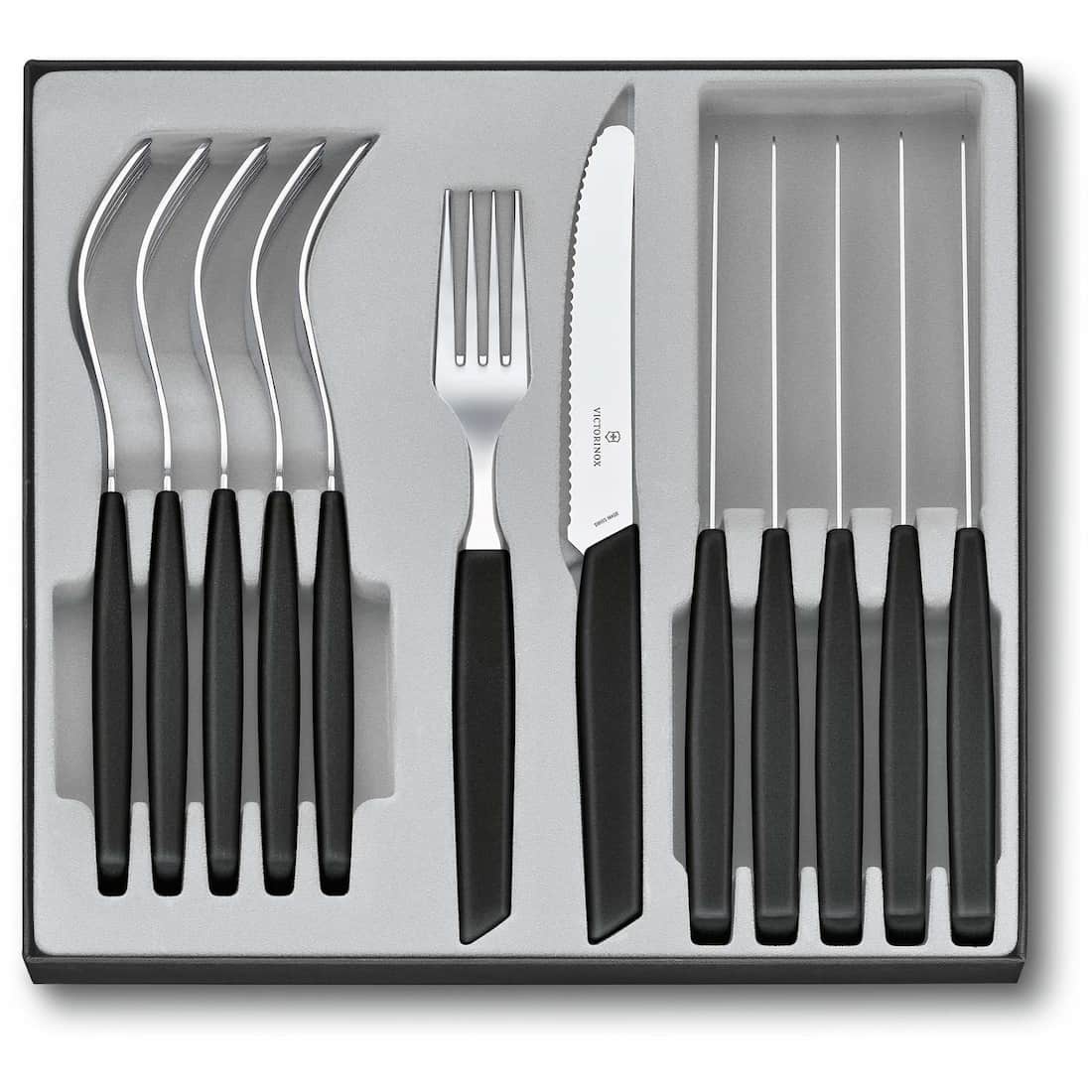 Victorinox Stainless Steel Cutlery Set 12 pcs Swiss Modern