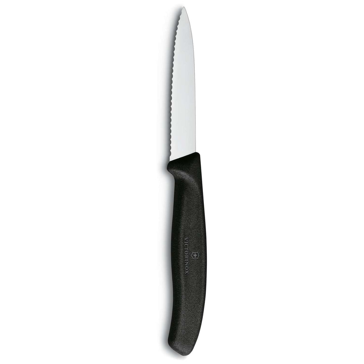Victorinox Serrated Paring Knife 6 pcs 8cm Black Swiss Classic 6.7633.6
