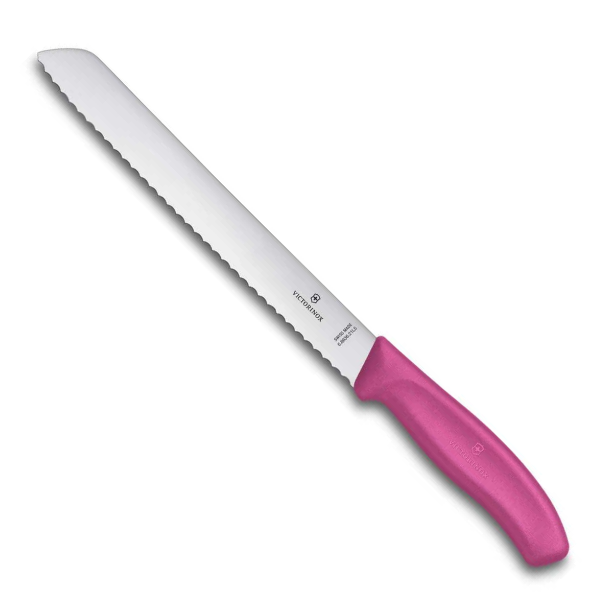 Victorinox Bread Knife Pink Handle 21 cm Swiss Classic