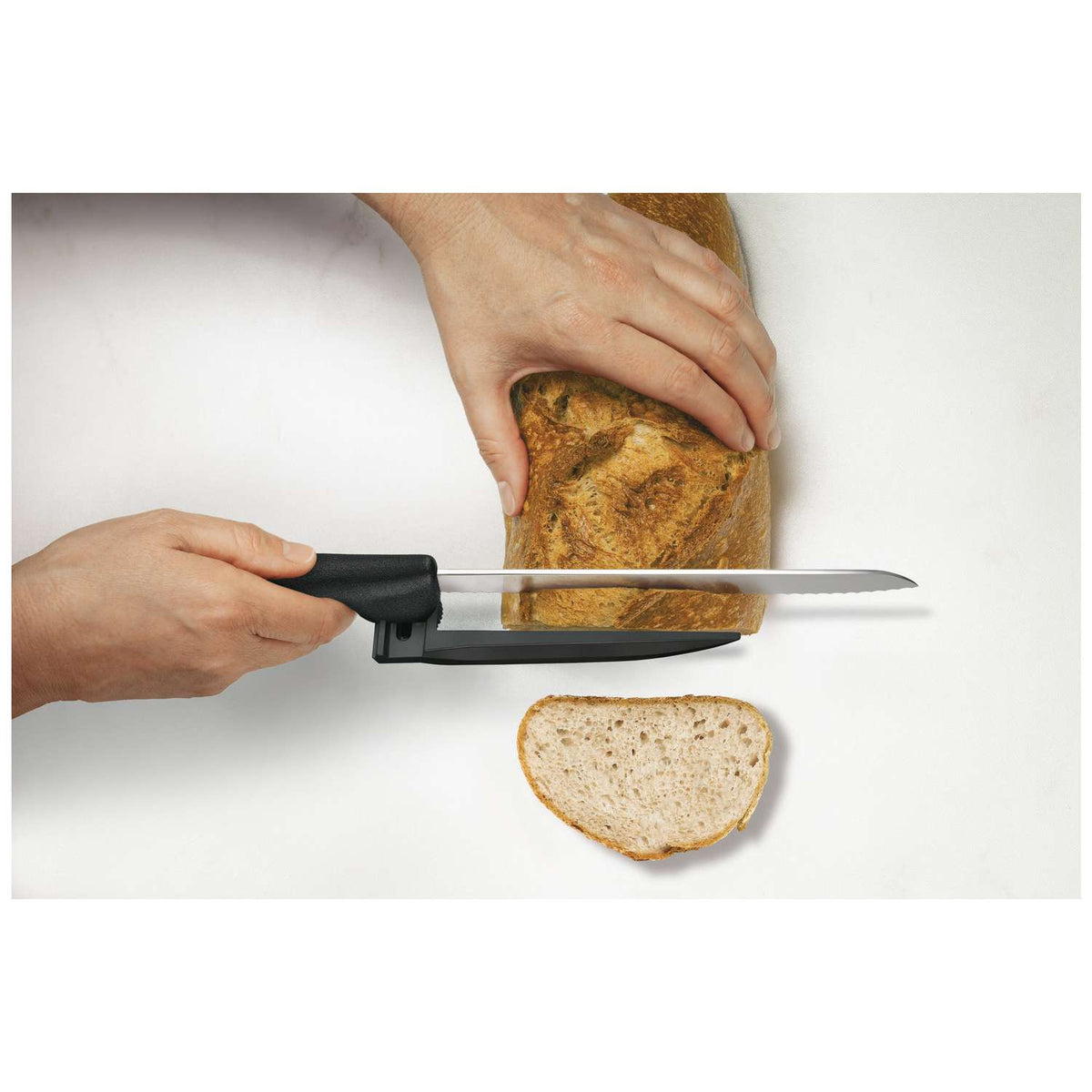 Victorinox Superslicer Knife with Adjustable Guide 21 cm Swiss Classic 6.8663.21