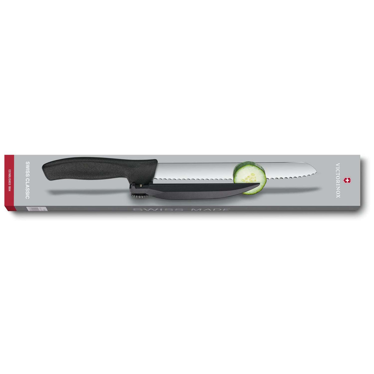 Victorinox Superslicer Knife with Adjustable Guide 21 cm Swiss Classic 6.8663.21