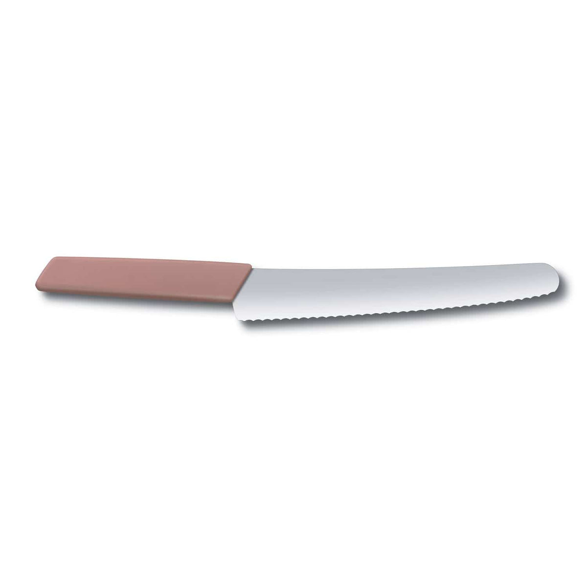 Victorinox Serrated Bread - Pastry Knife 22 cm Pink Handle Swiss Modern