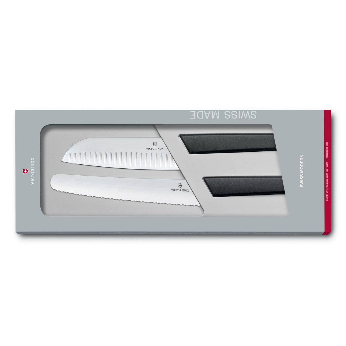 Victorinox Knives 2-Pieces Set Gift Box Swiss Modern 6.9093.22G
