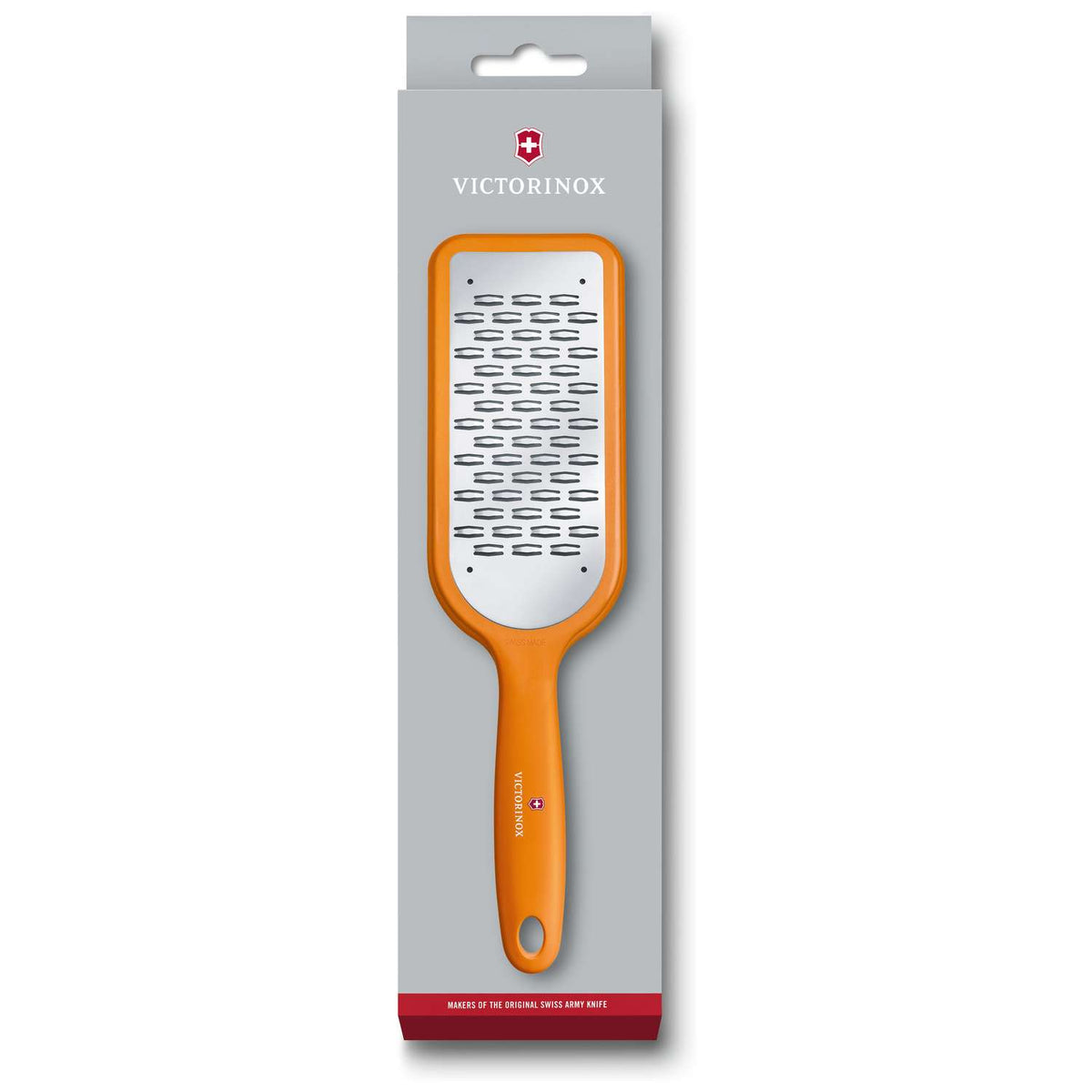 Victorinox Grater For Chocolate and Hard Cheese Orange Handle 7.6084.9