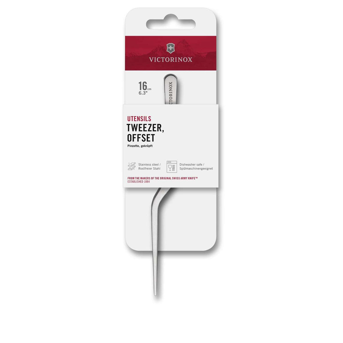 Victorinox General Use Tweezer Double Offset 16 cm 7.6121
