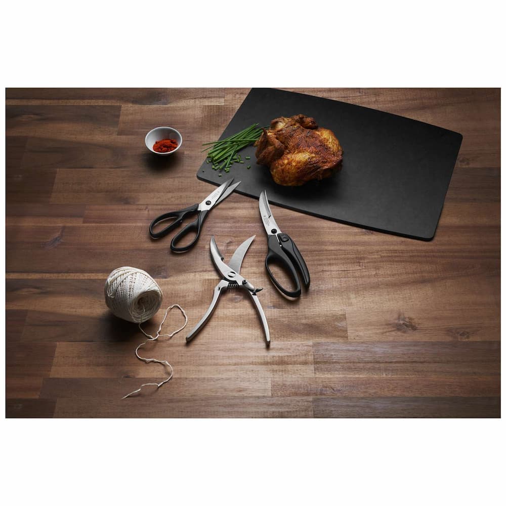 Victorinox Stainless Steel Poultry Scissors Black Handle Professional 7.6344