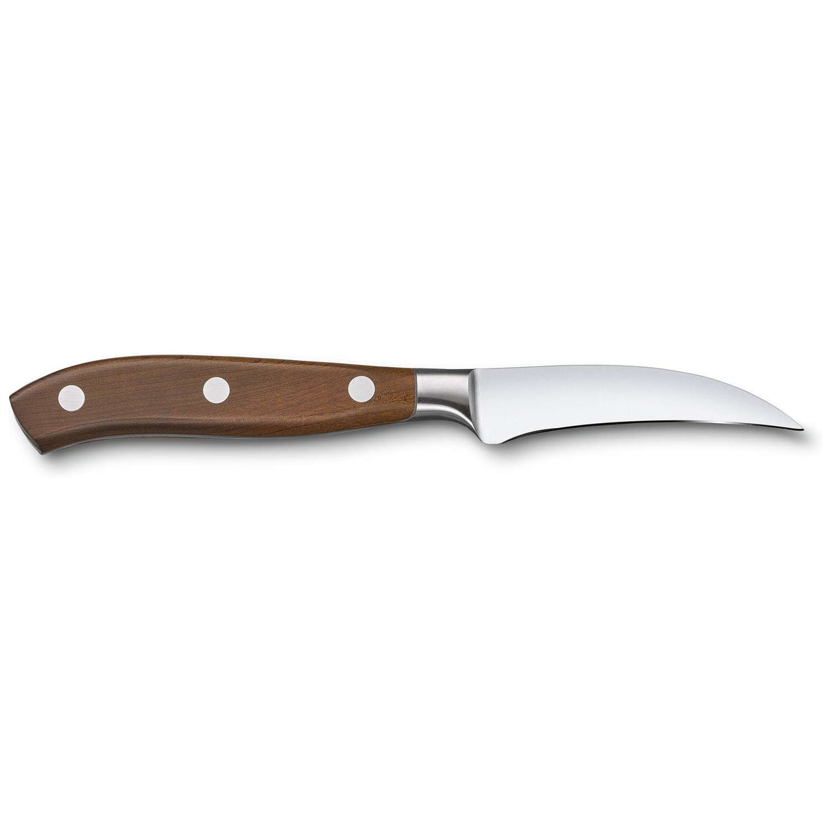 Victorinox Stainless Steel Peeling Knife with Wooden Handle 8 cm Gift Box Grand Maitre 7.7300.08G