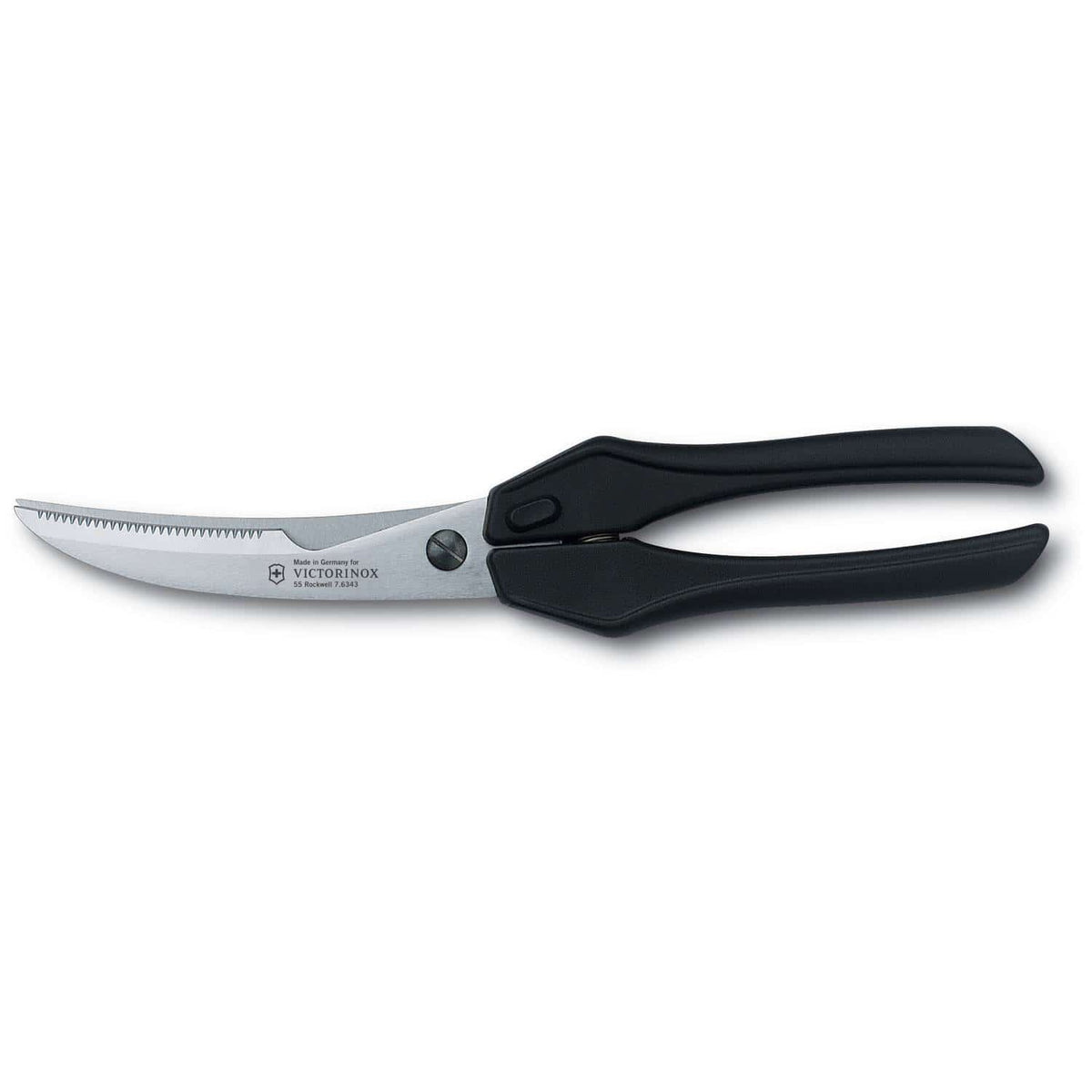 Victorinox Stainless Steel Poultry Scissors Black Handle 7.6343