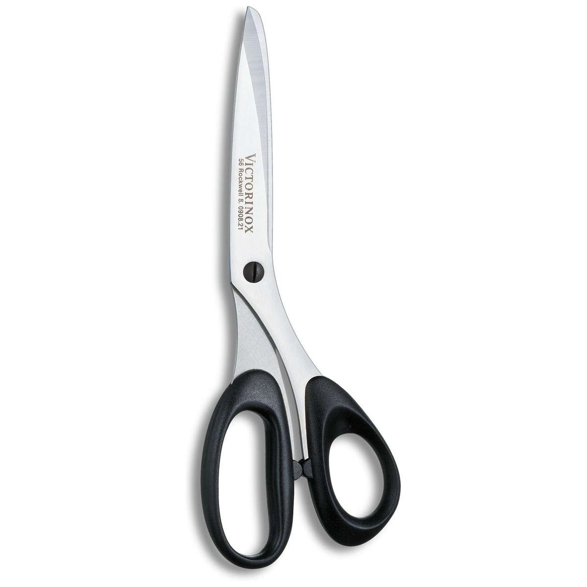 Victorinox Stainless Steel General Use Scissors 21 cm Curved Black Handle 8.0908.21