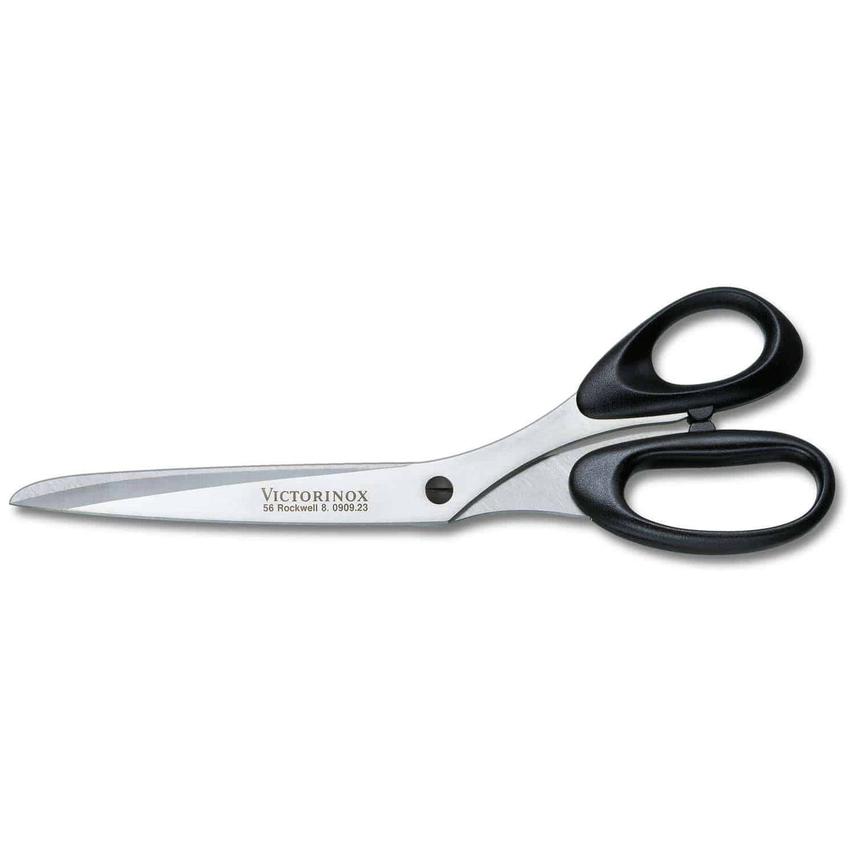 Victorinox Stainless Steel General Use Scissors 23 cm Curved Black Handle 8.0909.23