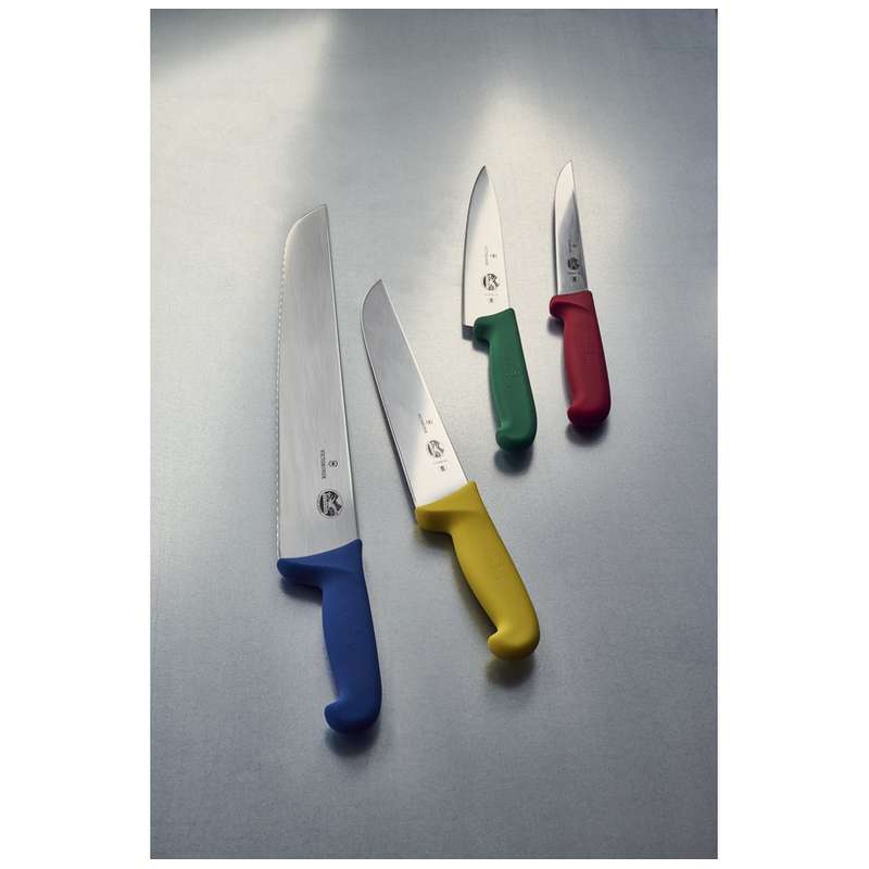 Victorinox Fish Serrated Slicing Knife 36 cm Blue Handle Fibrox 5.5232.36