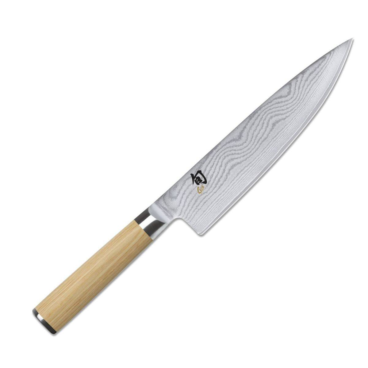 KAI Damascus Chef's Knife 20 cm Shun Classic White DM-0706W