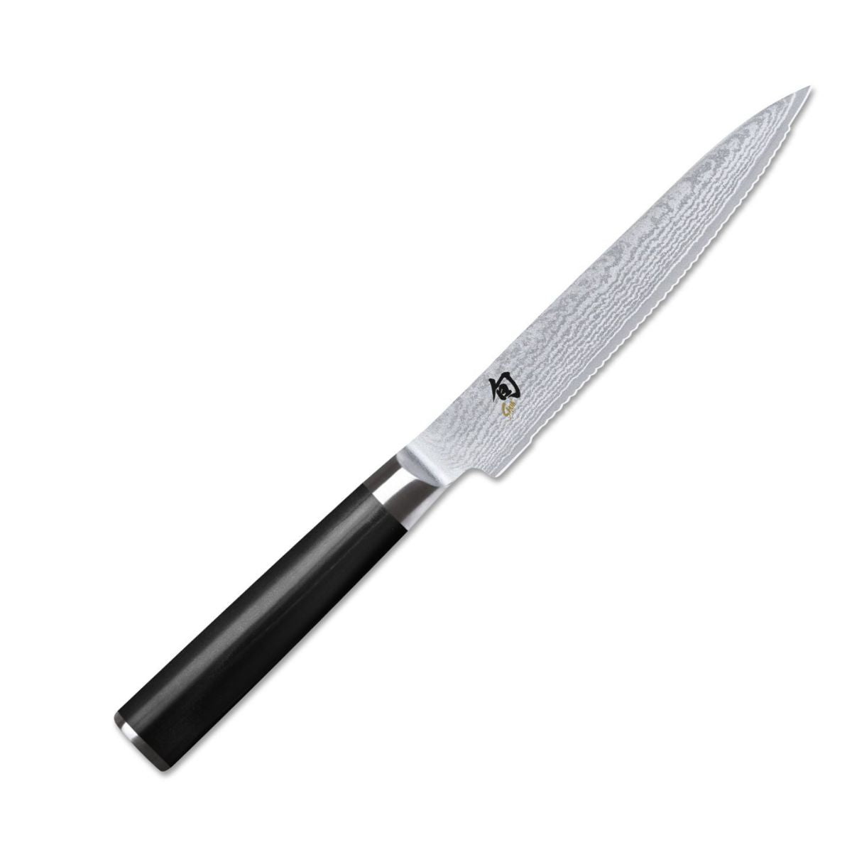 KAI Damascus Serrated Tomato Knife 15 cm Shun DM-0722