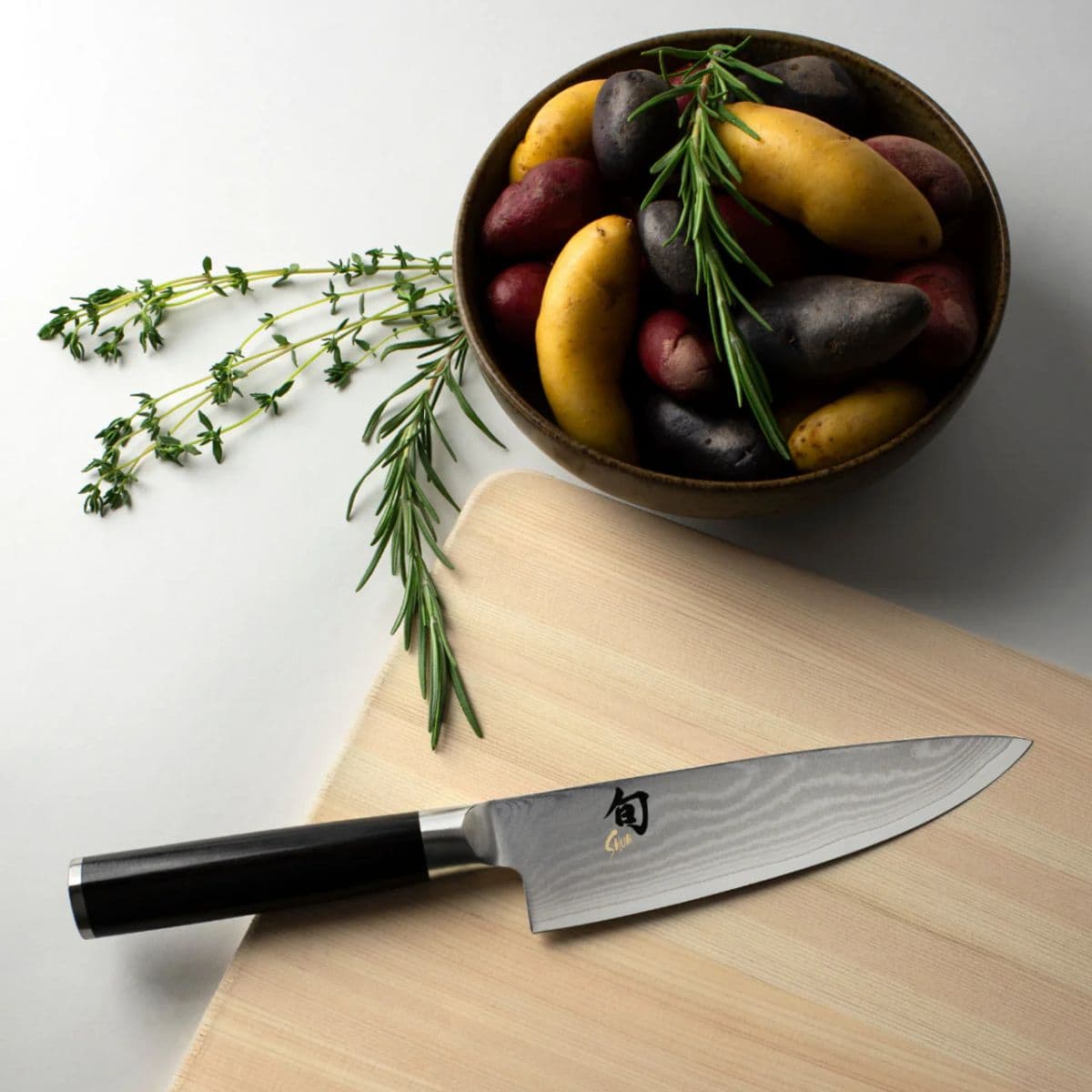 KAI Damascus Chef's Knife 15 cm Shun DM-0723