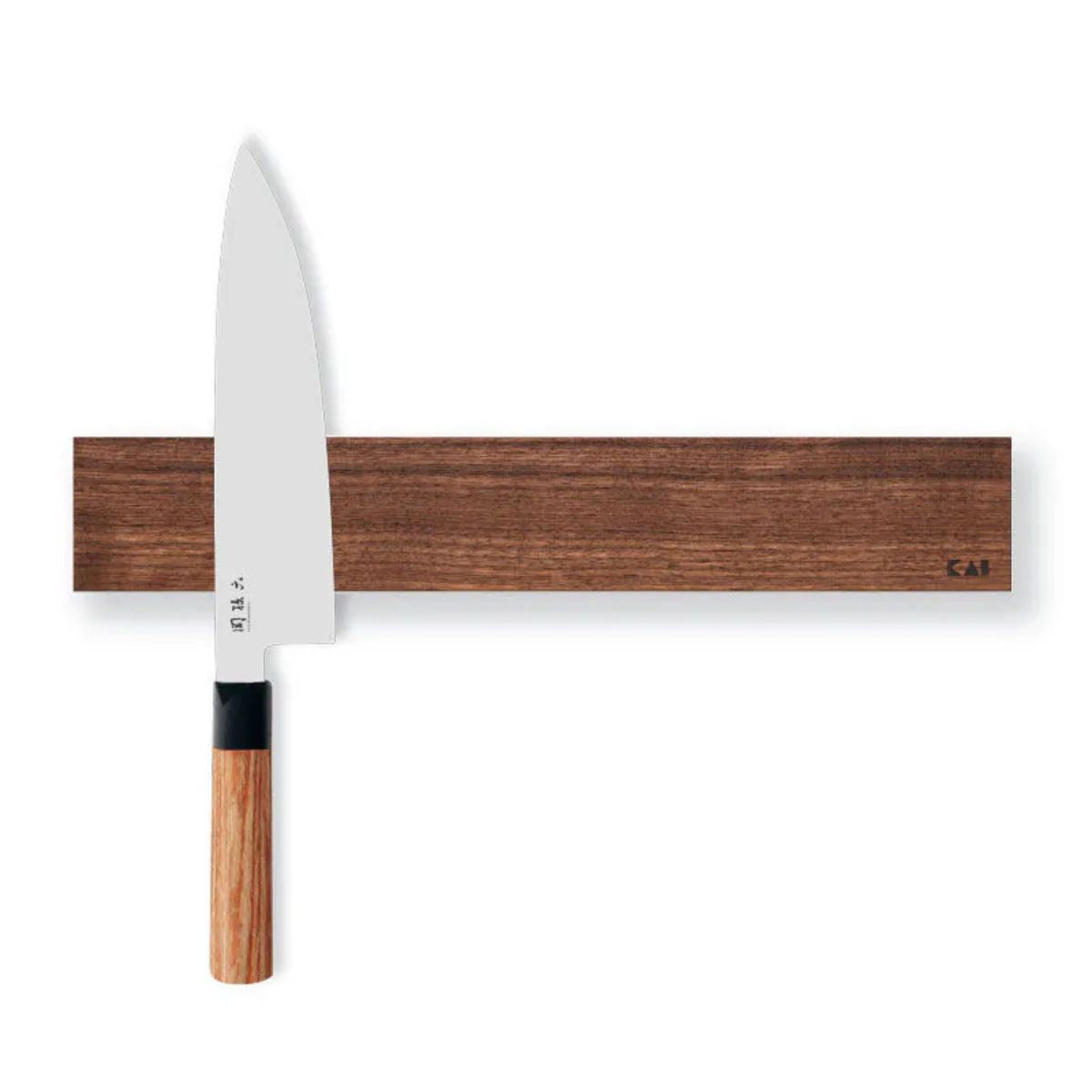 KAI Walnut Magnetic Knife Rack 39 cm DM-0807