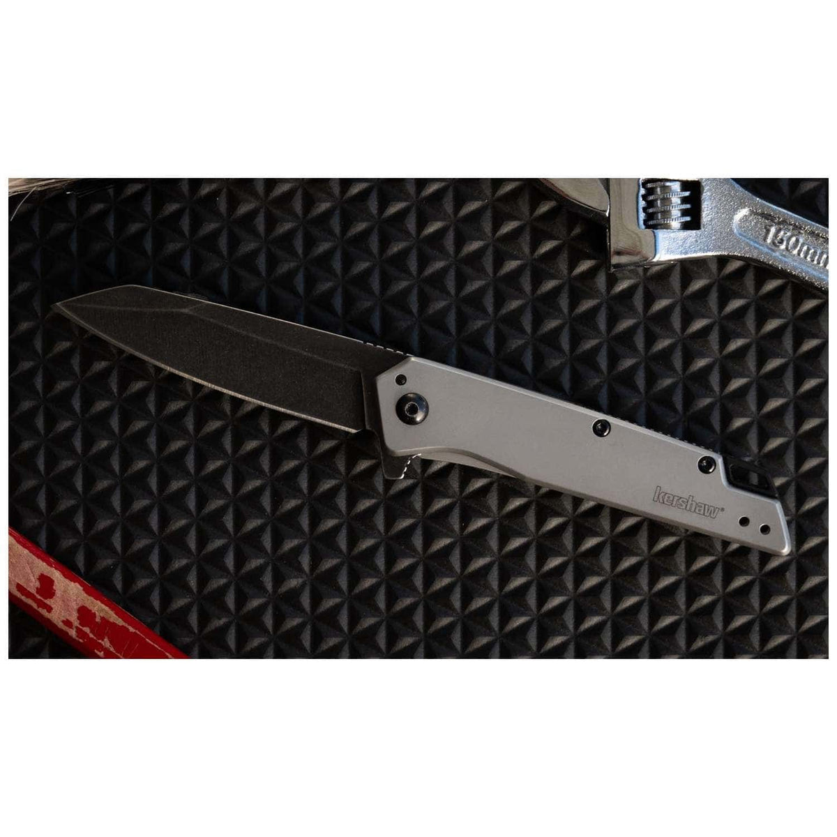 Kershaw Misdirect BlackWash Pocket Knife 8 cm Grey Handle 93 gr 1365X