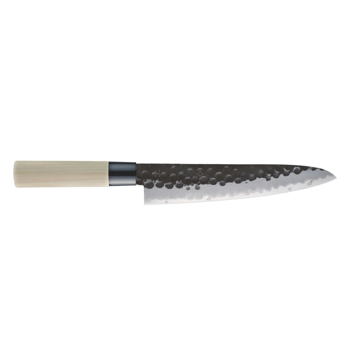 Tojiro Chef's Knife 21 cm Magnolia Handle Hammered F-1115