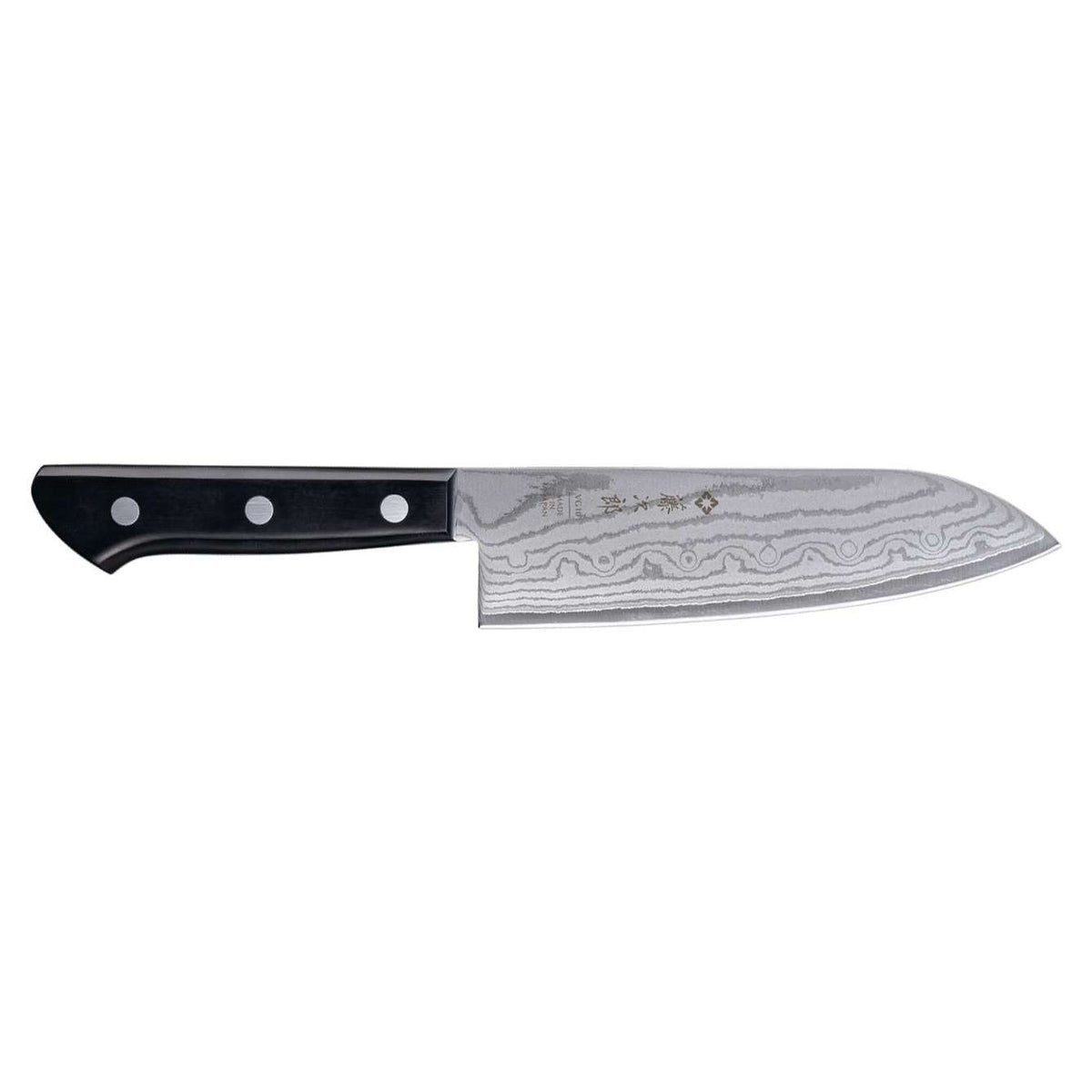 Tojiro Damascus Santoku Knife 17 cm Basic Damascus F-331