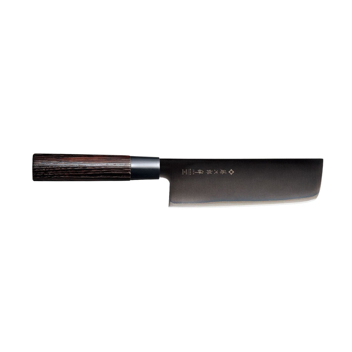 Tojiro Nakiri Knife 16.5 cm Chestnut Handle Black Zen FD-1568