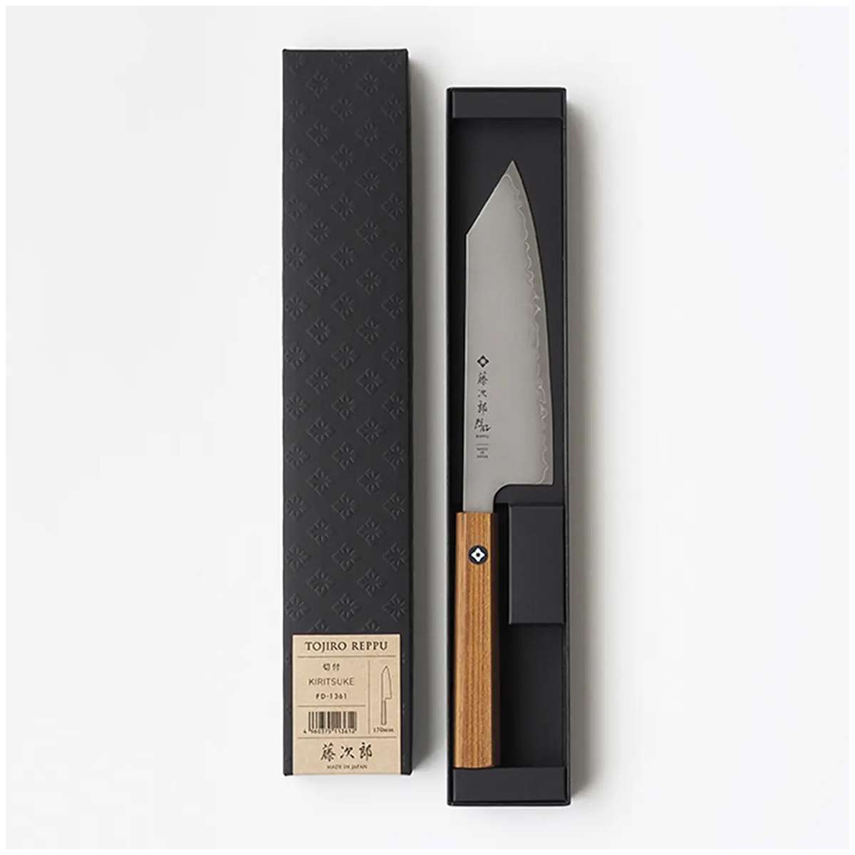 Tojiro Kiritsuke Knife 17 cm Teak Handle Reppu FD-1361