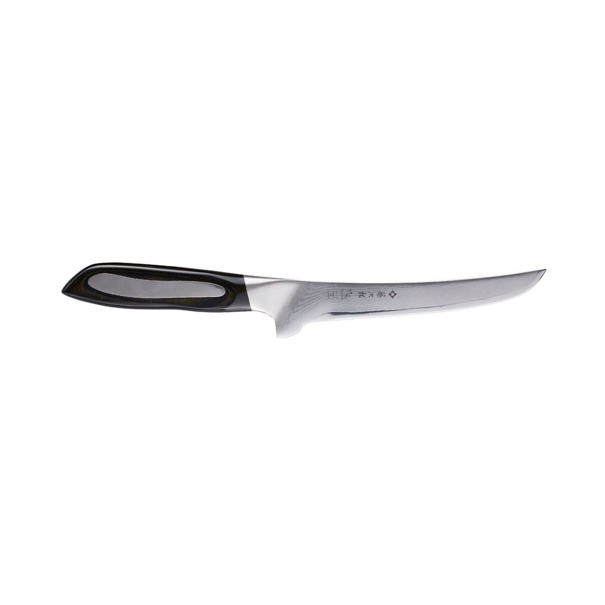 Tojiro Damascus Boning Knife 15 cm Micarta Handle Flash FF-BO150