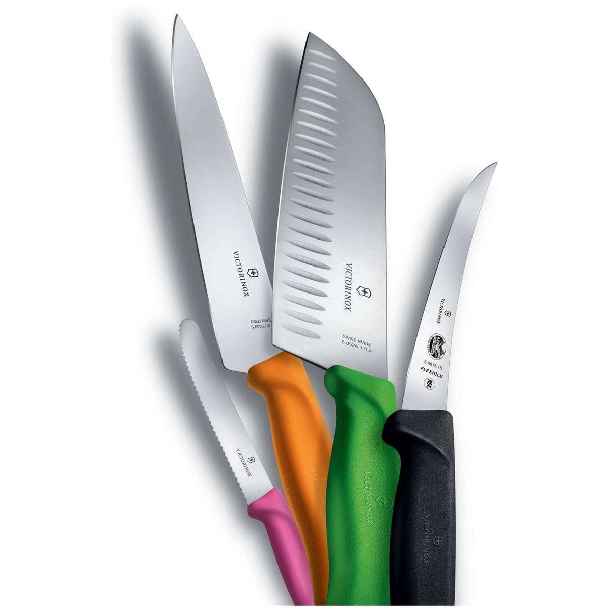 Victorinox Bread Knife Orange Handle 21 cm Swiss Classic