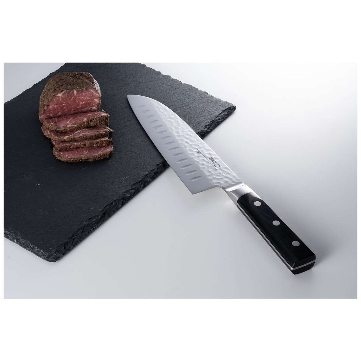 MAC Hollow Edge Santoku Knife 17.5 cm Tsuchime Series HP-SK-175