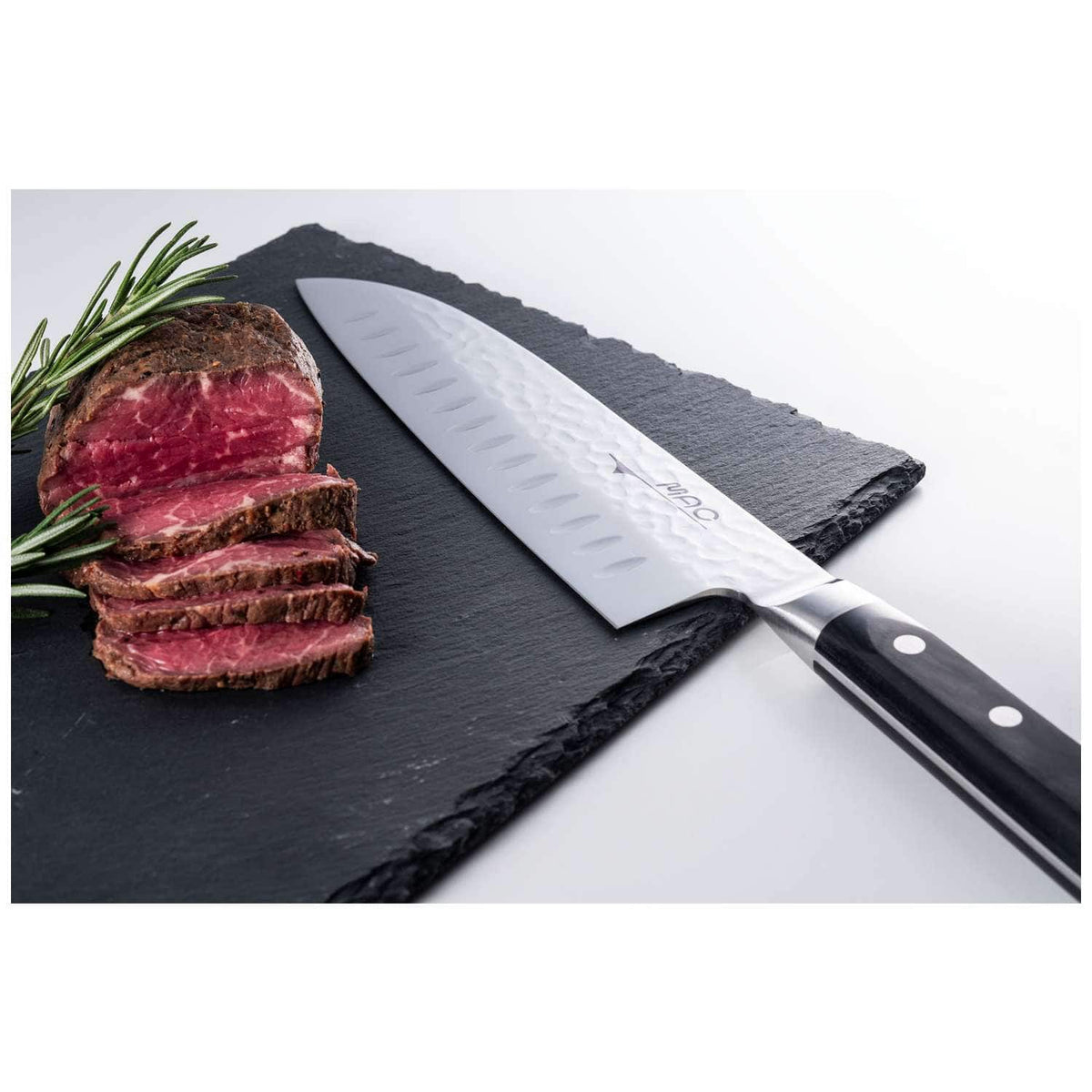 MAC Hollow Edge Santoku Knife 17.5 cm Tsuchime Series HP-SK-175