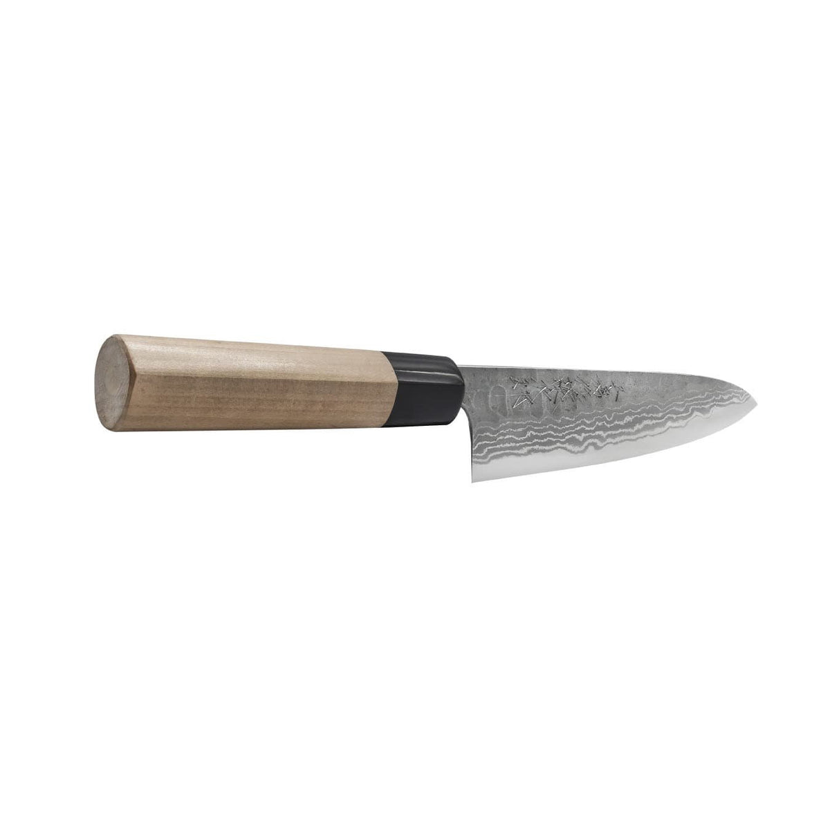 Tojiro Hammered Aogami Damascus Handmade Chef's Knife 18 cm Magnolia Handle