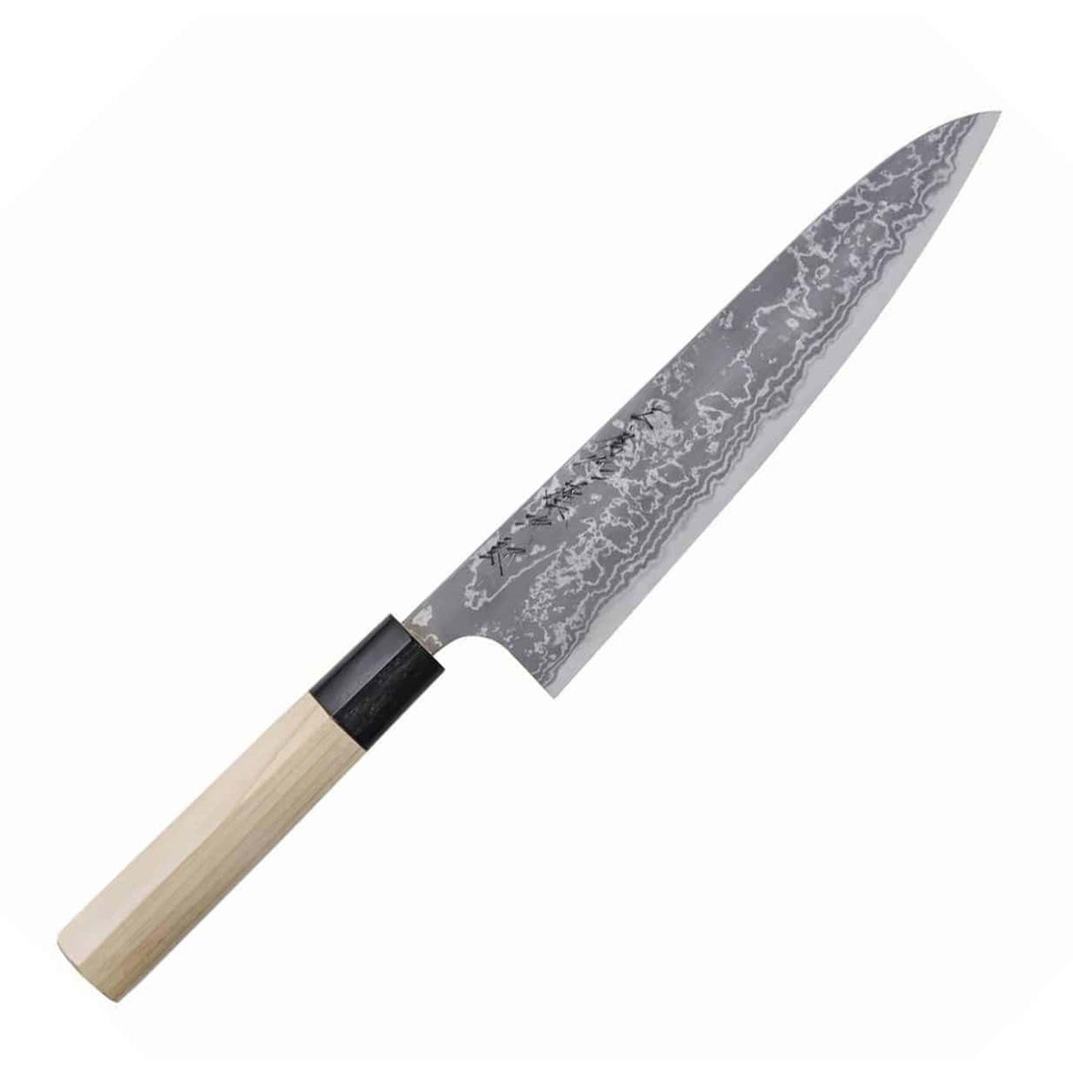 Tojiro Handmade Aogami Polished Chef's Knife 21 cm Magnolia Handle